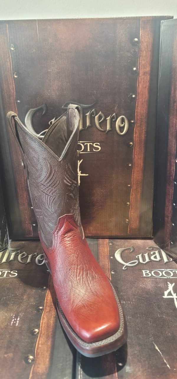 Rodeo cuello de toro roja